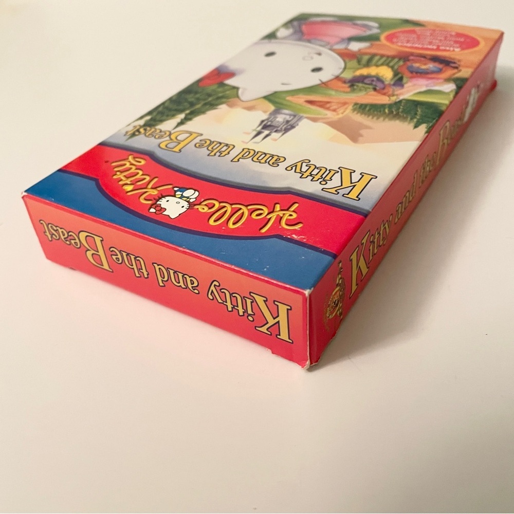 Vintage 1998 Hello Kitty Kitty and the Beast VHS Tape Furry Tale Theater - Picture 7 of 16
